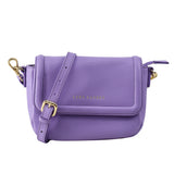 Lavender Leather Handbag