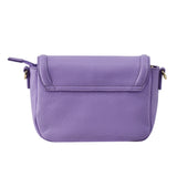 Lavender Leather Handbag